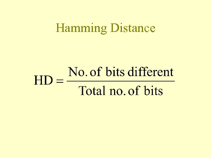 Hamming Distance 