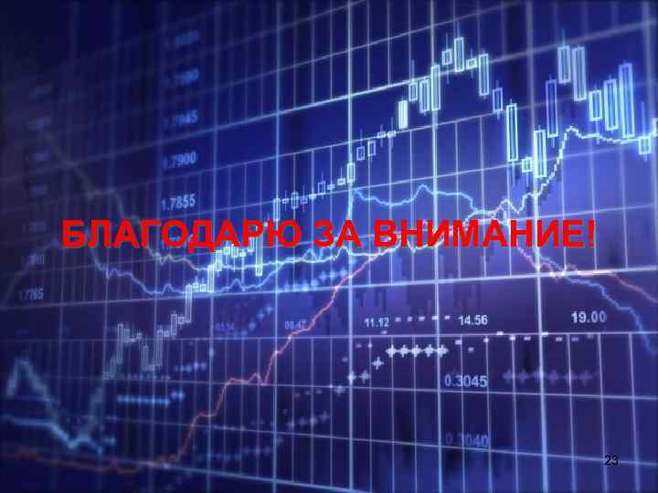 БЛАГОДАРЮ ЗА ВНИМАНИЕ! 23 
