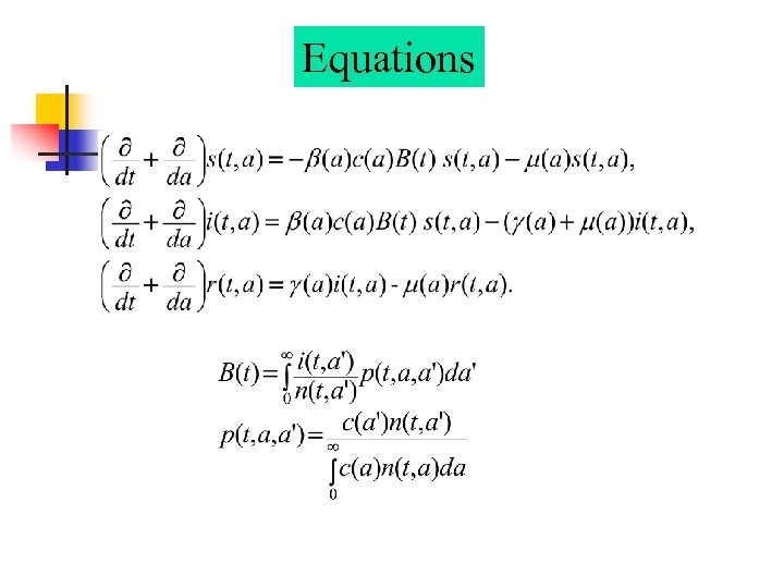 Equations 