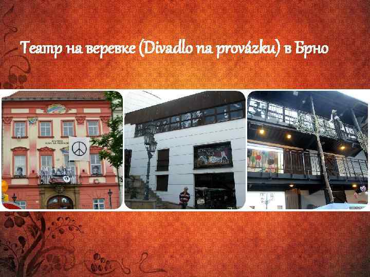 Театр на веревке (Divadlo na provázku) в Брно 
