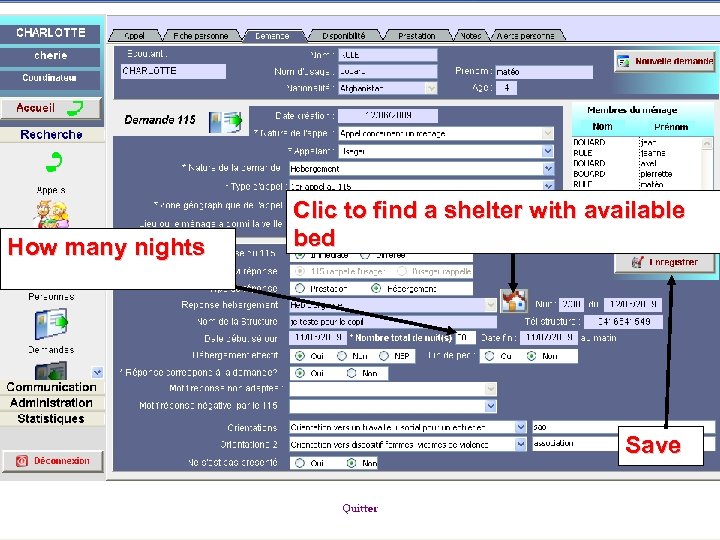 How many nights Clic to find a shelter with available bed Save 18 