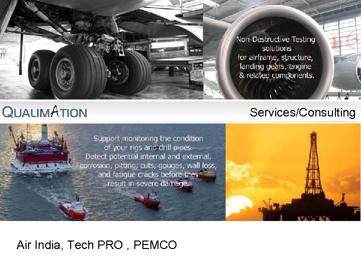 Services/Consulting Air India, Tech PRO , PEMCO 