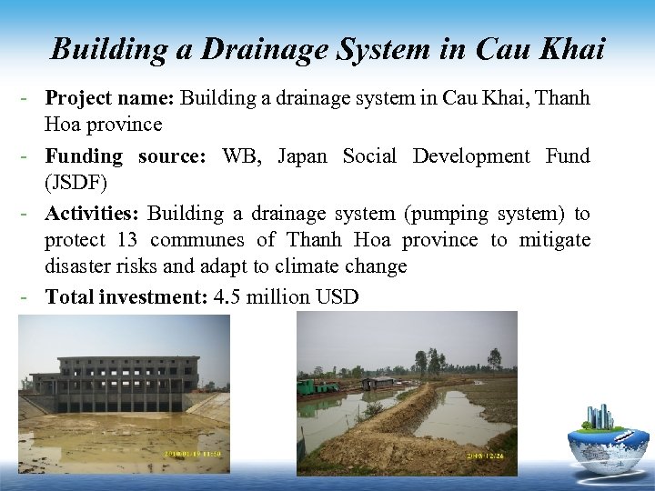 Building a Drainage System in Cau Khai - Project name: Building a drainage system