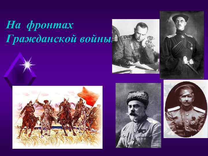 На фронтах Гражданской войны. 