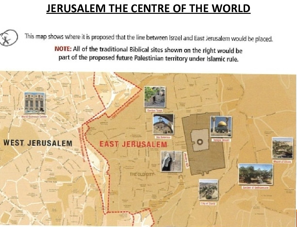 JERUSALEM THE CENTRE OF THE WORLD 
