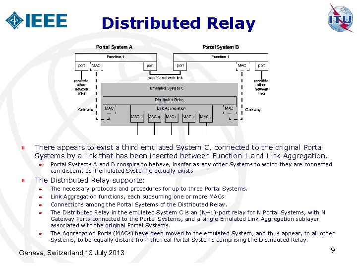 Distributed Relay There appears to exist a third emulated System C, connected to the
