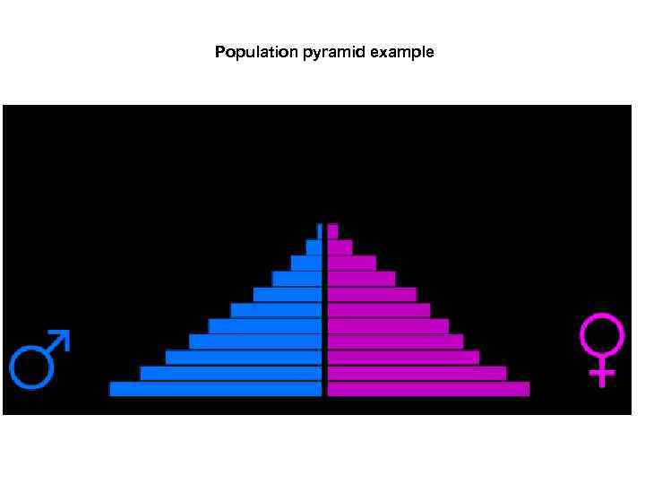 Population pyramid example 