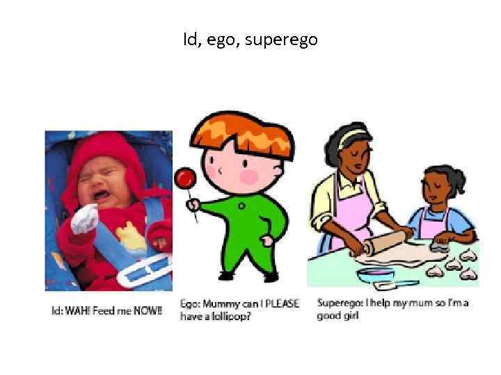 Id, ego, superego 