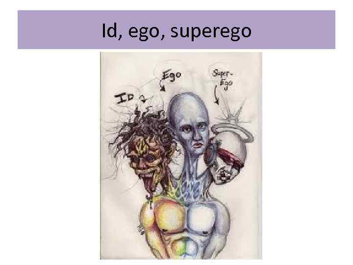 Id, ego, superego 