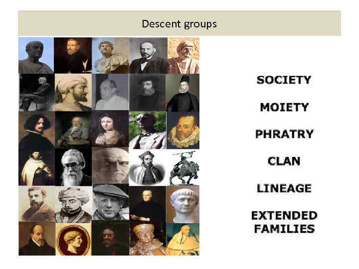 Descent groups 