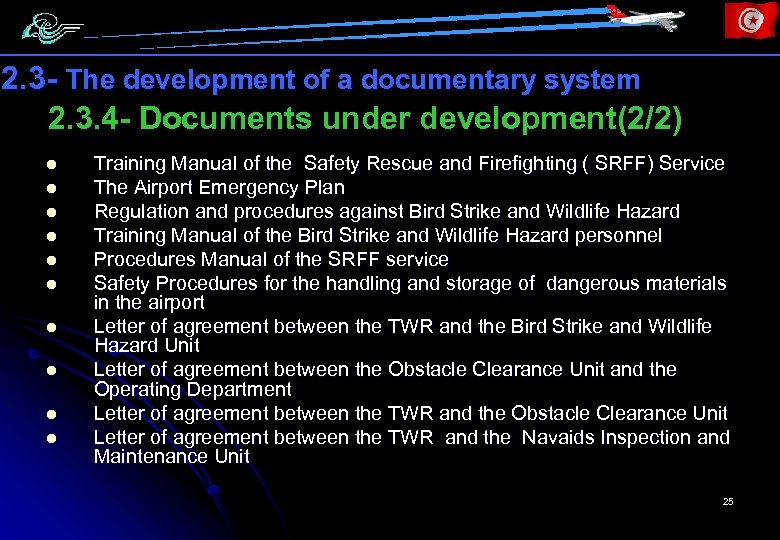 2. 3 - The development of a documentary system 2. 3. 4 - Documents