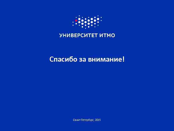 Шаблон итмо вкр презентация