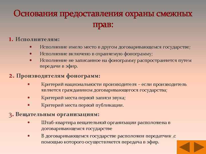 Авторское право и смежные права рб презентация