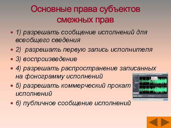 Авторское право и смежные права рб презентация