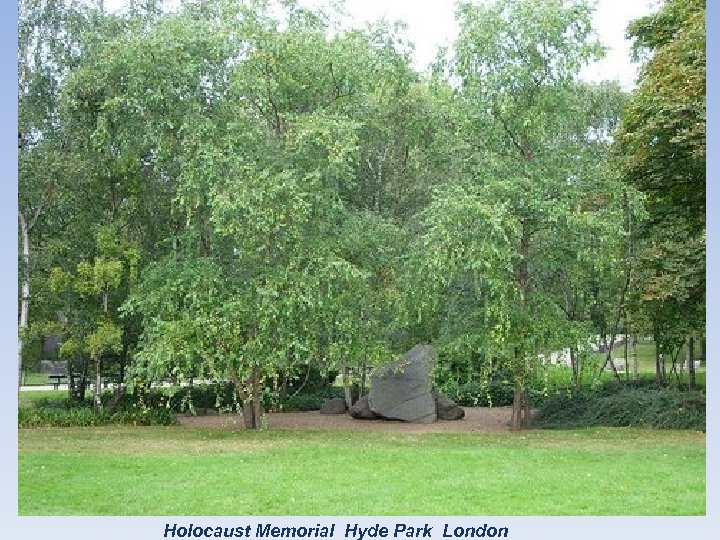 Holocaust Memorial Hyde Park London 