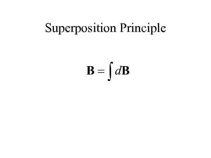Superposition Principle 