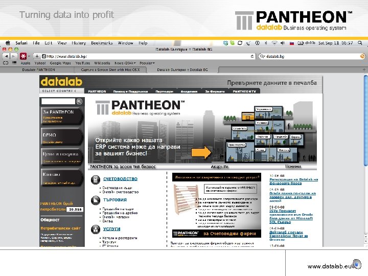 Turning data into profit www. datalab. eu 