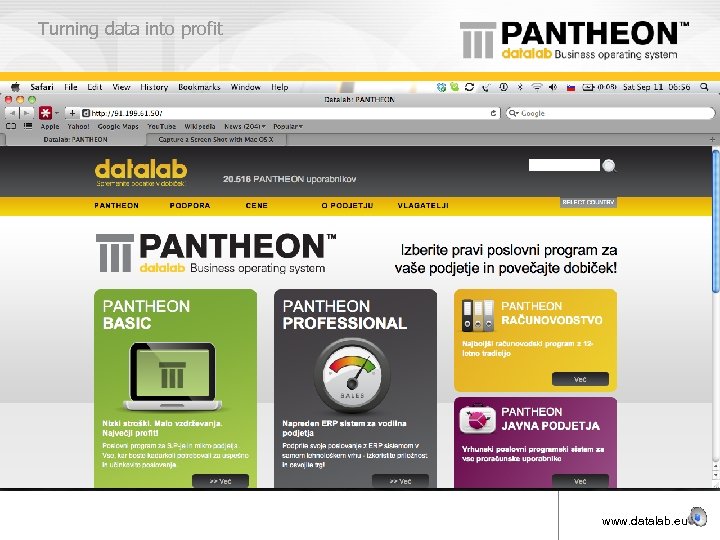 Turning data into profit www. datalab. eu 