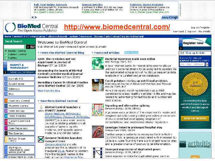 http: //www. biomedcentral. com/ 