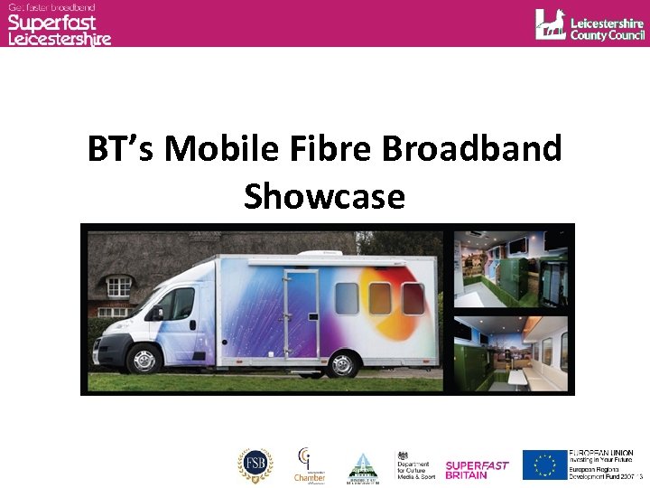 BT’s Mobile Fibre Broadband Showcase 