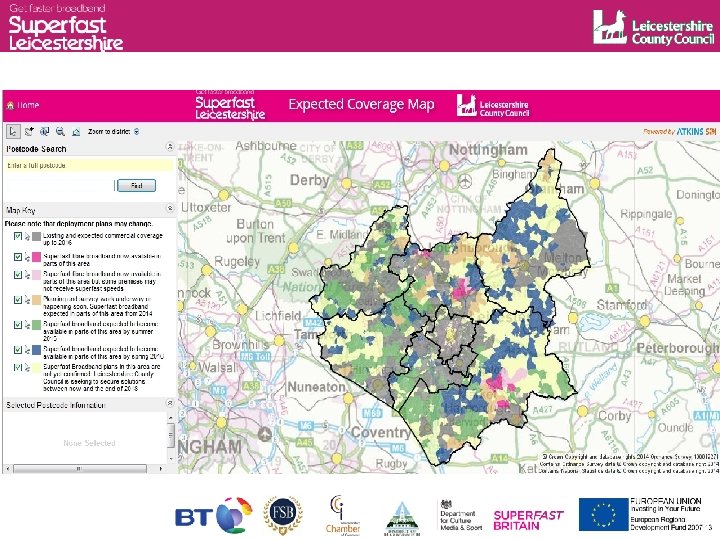 Delivering superfast broadband in Leicestershire Matthew Kempson Broadband Project Manager, LCC 