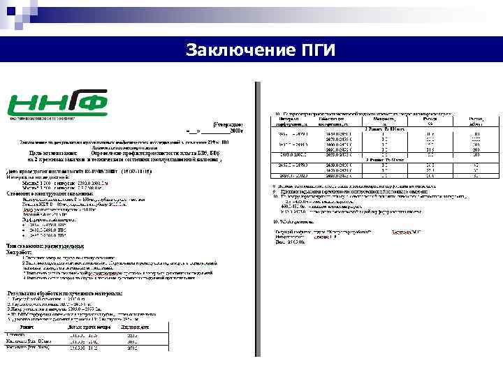 Заключение ПГИ 