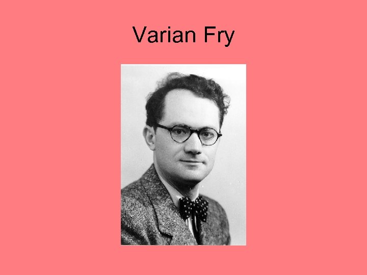 Varian Fry 