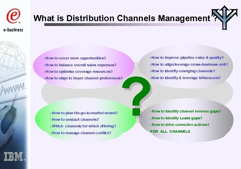 What is Distribution Channels Management ? ? How to cover more opportunities? ? How