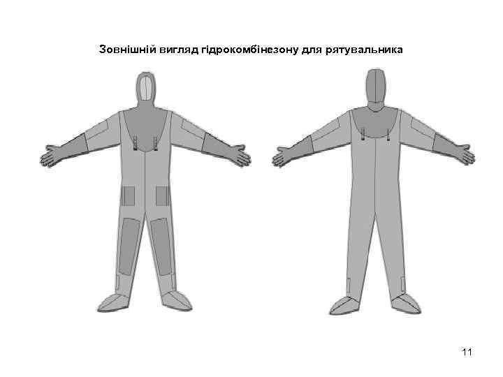 Зовнішній вигляд гідрокомбінезону для рятувальника 11 