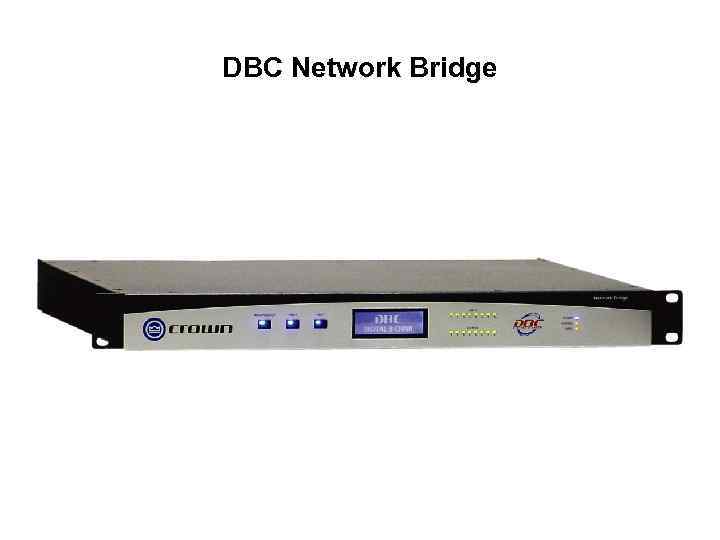 DBC Network Bridge 