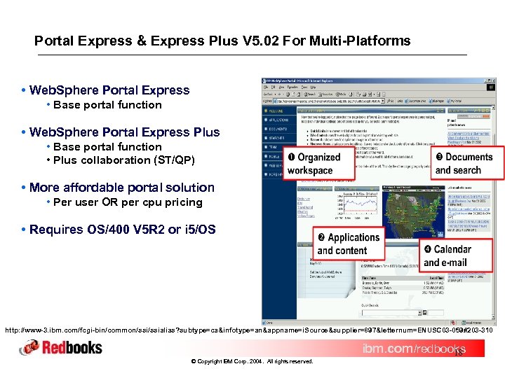 Portal Express & Express Plus V 5. 02 For Multi-Platforms • Web. Sphere Portal