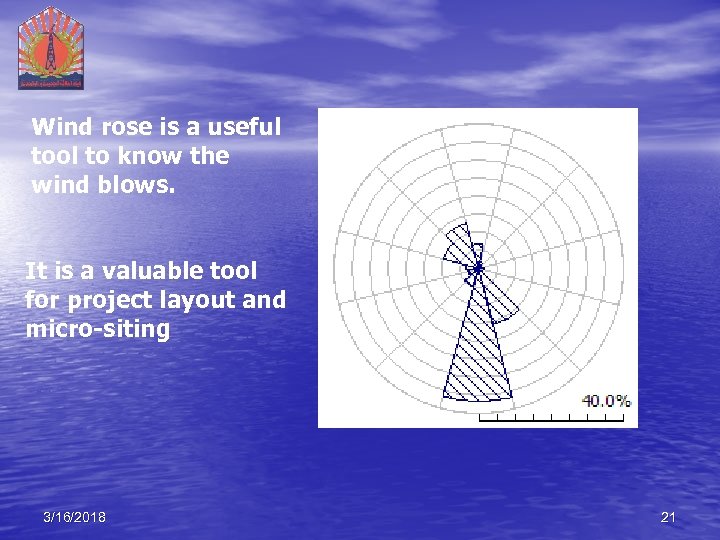 Wind rose is a useful tool to know the wind blows. It is a