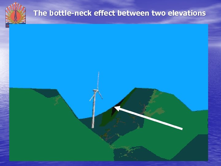 The bottle-neck effect between two elevations 3/16/2018 37 