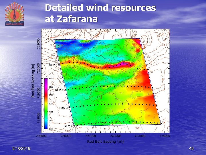 Detailed wind resources at Zafarana 3/16/2018 48 