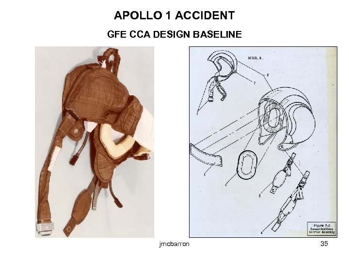 APOLLO 1 ACCIDENT GFE CCA DESIGN BASELINE jmcbarron 35 