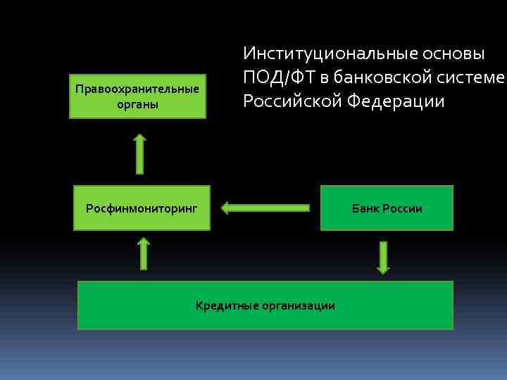 Организационная структура росфинмониторинга схема