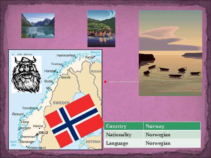Country Norway Nationality Norwegian Language Norwegian 