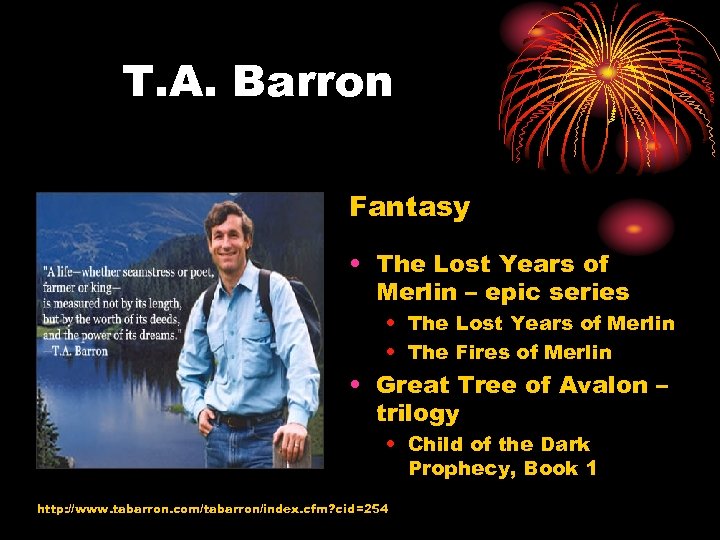 T. A. Barron Fantasy • The Lost Years of Merlin – epic series •