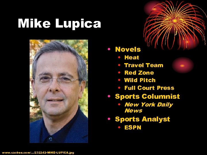 Mike Lupica • Novels • • • Heat Travel Team Red Zone Wild Pitch