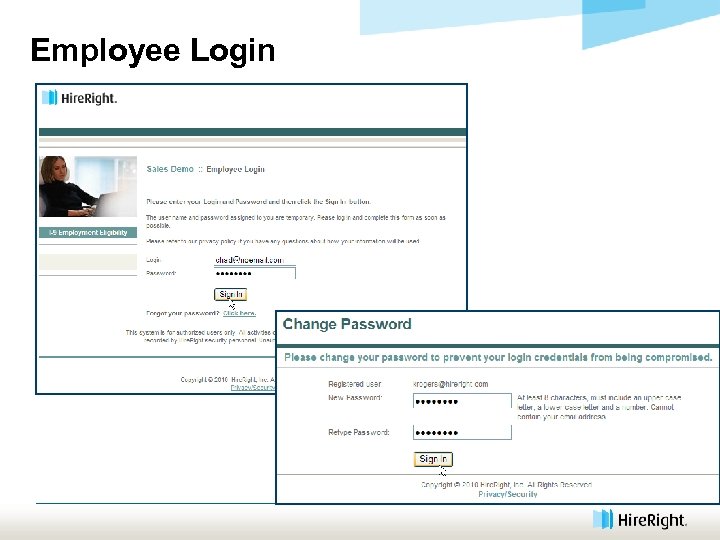 Employee Login 