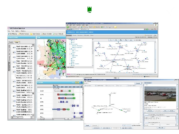 Интерфейс пользователя мультиагентной системы управления грузовиками 