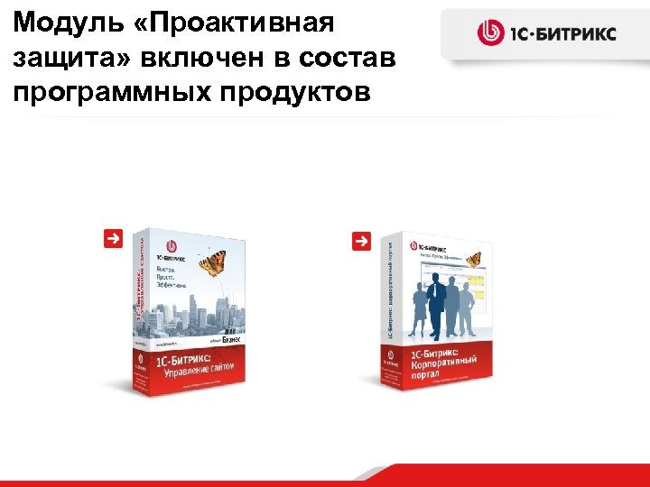 Модуль «Проактивная защита» включен в состав программных продуктов 