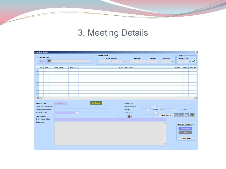 3. Meeting Details 