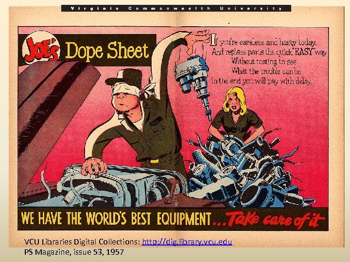 VCU Libraries Digital Collections: http: //dig. library. vcu. edu PS Magazine, issue 53, 1957