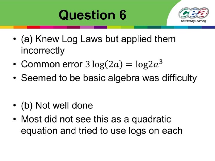 Question 6 • 