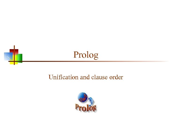 Prolog Unification and clause order 