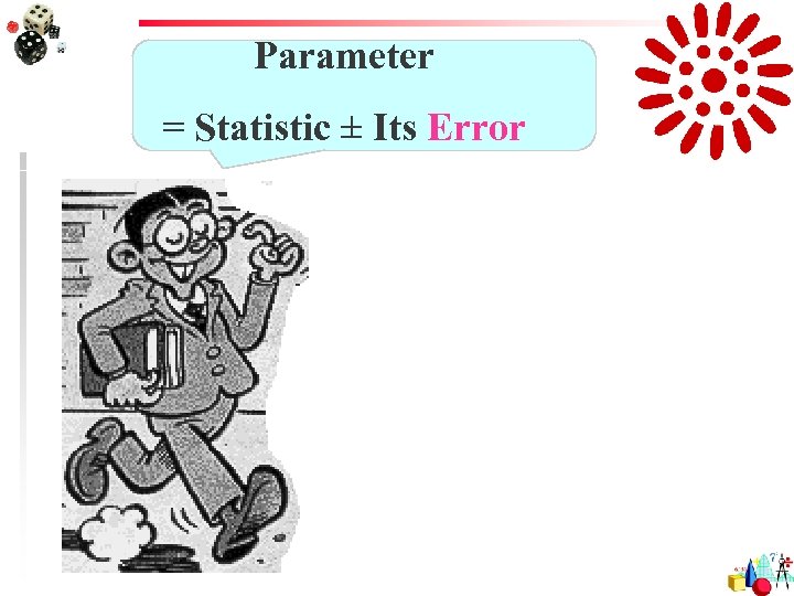Parameter = Statistic ± Its Error 