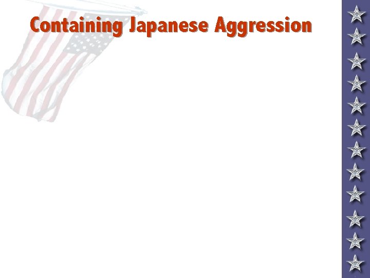Containing Japanese Aggression 