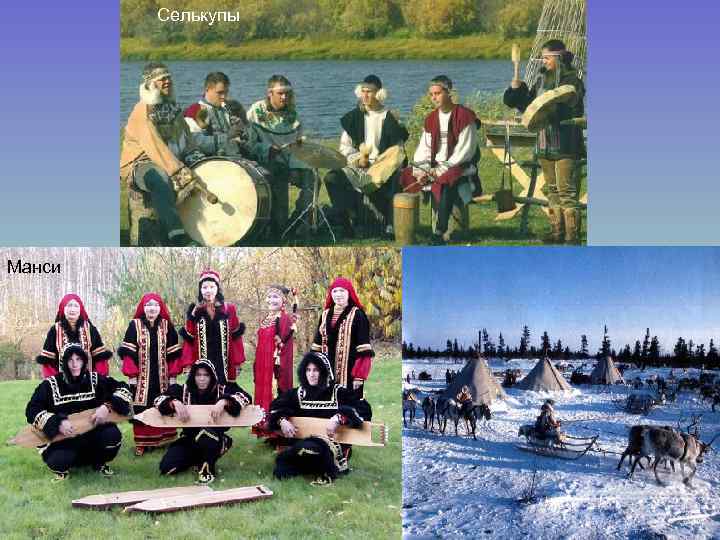 Селькупы Манси 