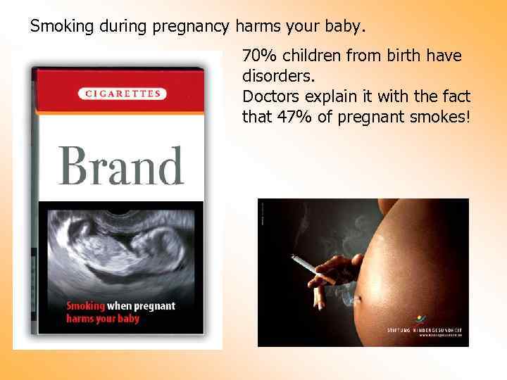 Smoking during pregnancy harms your baby. 70% children from birth have disorders. Doctors explain